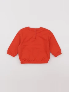 Tape à l'oeil - sweat rouge, or - 12 mois