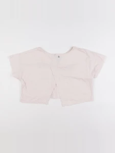 IKKS - tee-shirt court beige - 12 ans