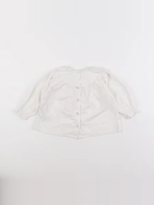 Vertbaudet - blouse beige - 9 mois