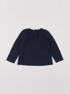 Tape à l'oeil - tee-shirt bleu, or - 18 mois