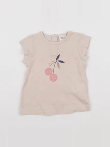 Tape à l'oeil - tee-shirt rose, or - 9 mois
