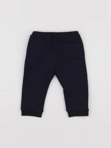 Jacadi - jogging doublé bleu - 12 mois