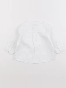 Jacadi - chemise blanc - 6 mois