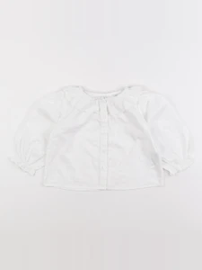 Zara - blouse blanc - 12/18 mois