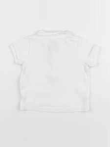 Cyrillus - polo blanc - 6 mois
