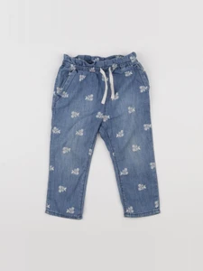 GAP - pantalon bleu - 18/24 mois