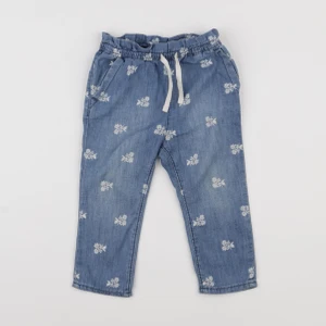 GAP - pantalon bleu - 18/24 mois