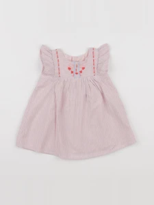 Carrément Beau - robe rose - 3 mois
