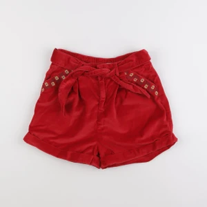 Vertbaudet - short rouge - 10 ans