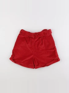 Vertbaudet - short rouge - 10 ans
