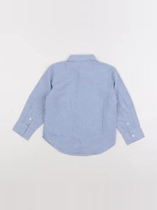 H&M - chemise bleu - 2/3 ans