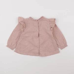 Vertbaudet - blouse rose - 12 mois