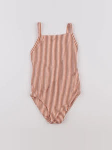 INA SWIM - maillot de bain MARA mandarine stripe - 6 ans