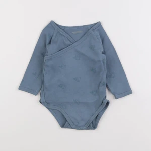 Vertbaudet - body bleu - 12 mois