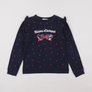 Vertbaudet - sweat bleu - 8 ans