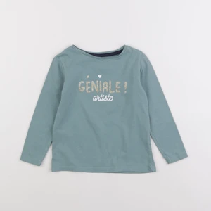Vertbaudet - tee-shirt bleu - 3 ans