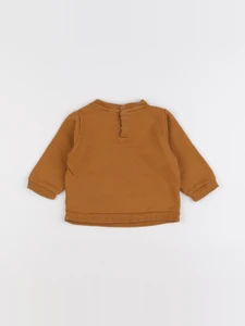 Tape à l'oeil - sweat marron - 6 mois