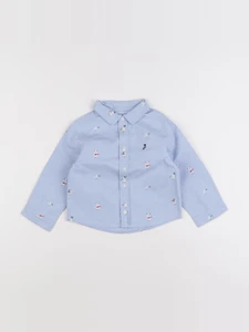 Jacadi - chemise bleu - 24 mois