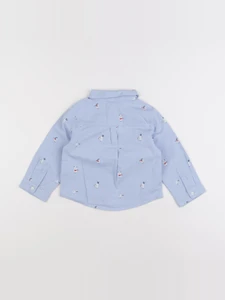 Jacadi - chemise bleu - 24 mois