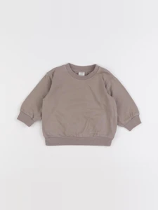 H&M - sweat marron - 3 mois
