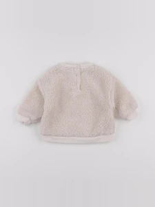 Vertbaudet - polaire beige - 12 mois