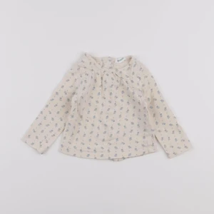 Vertbaudet - tee-shirt beige - 6 mois