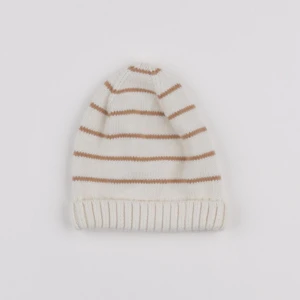 Vertbaudet - bonnet marron - 9 mois