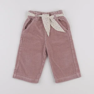 Vertbaudet - pantalon rose - 12 mois