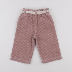Vertbaudet - pantalon rose - 12 mois