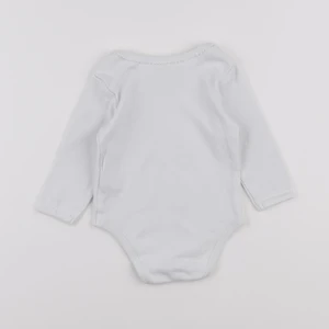 Vertbaudet - body blanc - 12 mois