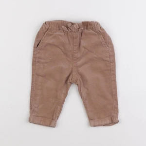 Vertbaudet - pantalon marron - 6 mois