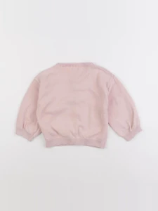 Vertbaudet - gilet rose - 24 mois