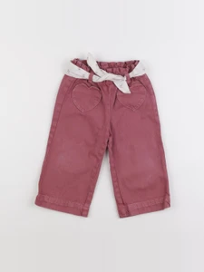Vertbaudet - pantalon rose - 24 mois
