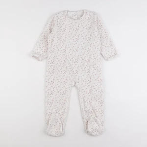 Vertbaudet - pyjama velours beige - 3 ans