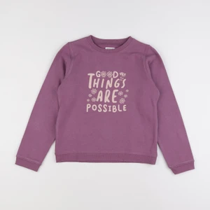 Vertbaudet - sweat violet - 10 ans