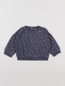 Vertbaudet - sweat bleu - 18 mois