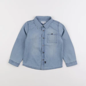 Vertbaudet - chemise bleu - 36 mois