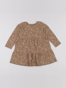 Vertbaudet - robe marron - 3 ans