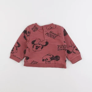 Vertbaudet - sweat rouge - 12 mois
