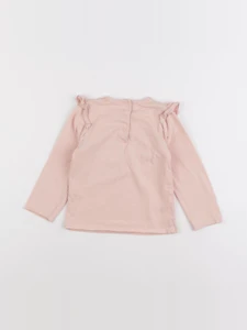 Vertbaudet - tee-shirt rose - 24 mois