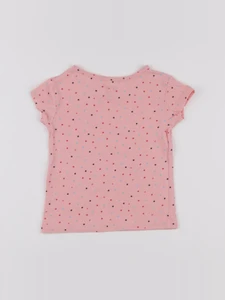 Vertbaudet - maillot de corps rose - 2 ans