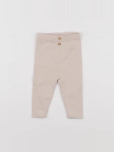 Vertbaudet - legging beige - 6 mois
