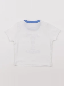 Petit Bateau - tee-shirt blanc - 6 mois