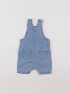 Petit Bateau - salopette bleu - 6 mois