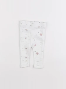Vertbaudet - legging blanc - 1 mois
