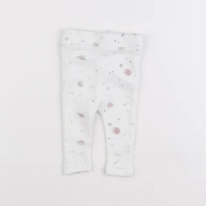 Vertbaudet - legging blanc - 1 mois
