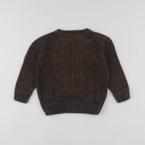 Tape à l'oeil - pull orange, bleu - 3 ans