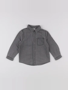 Zara - chemise gris - 18/24 mois