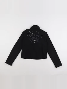 IKKS - veste imprimé au dos noir - 10 ans
