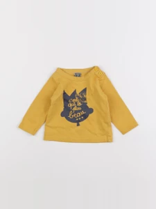 Tape à l'oeil - tee-shirt jaune - 3 mois